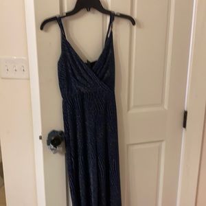Navy blue sparkly jumpsuit